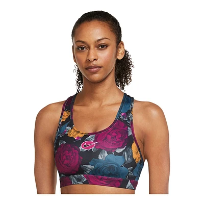 Nike Women's Icon Clash Sports Bra, Medium Impact, Removable Pads