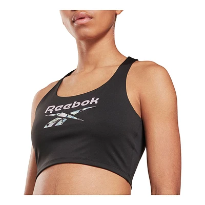 Reebok Women's Sports Bra, Low Impact, Yoga