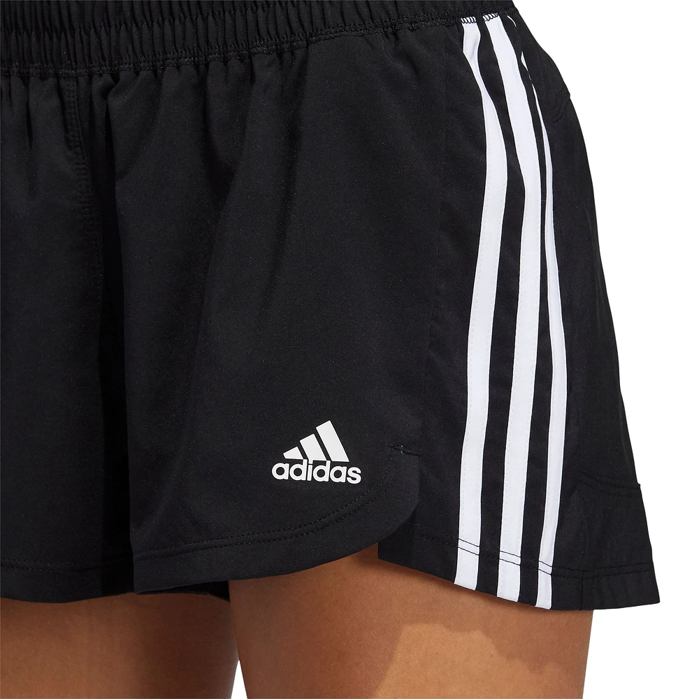 adidas Women's 3-Stripe Pacer Woven Shorts