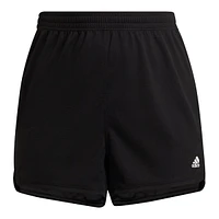 adidas Women's Plus 3-Stripe Pacer Knit Shorts