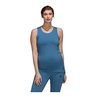 adidas Women's Maternity Tank Top, Sleeveless, Racerback, Sports