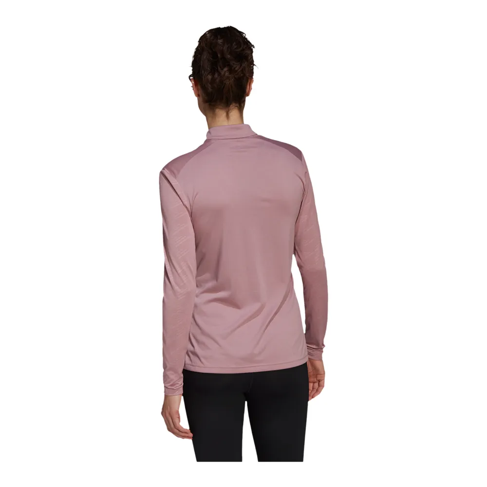 adidas Women's MT Long Sleeve Half Zip Shirt