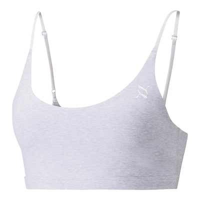 PUMA Women's Exhale Studio Sports Bra, Low Impact, Lightly Lined