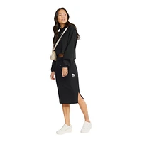 PUMA Women's Classics Ribbed Midi Skirt