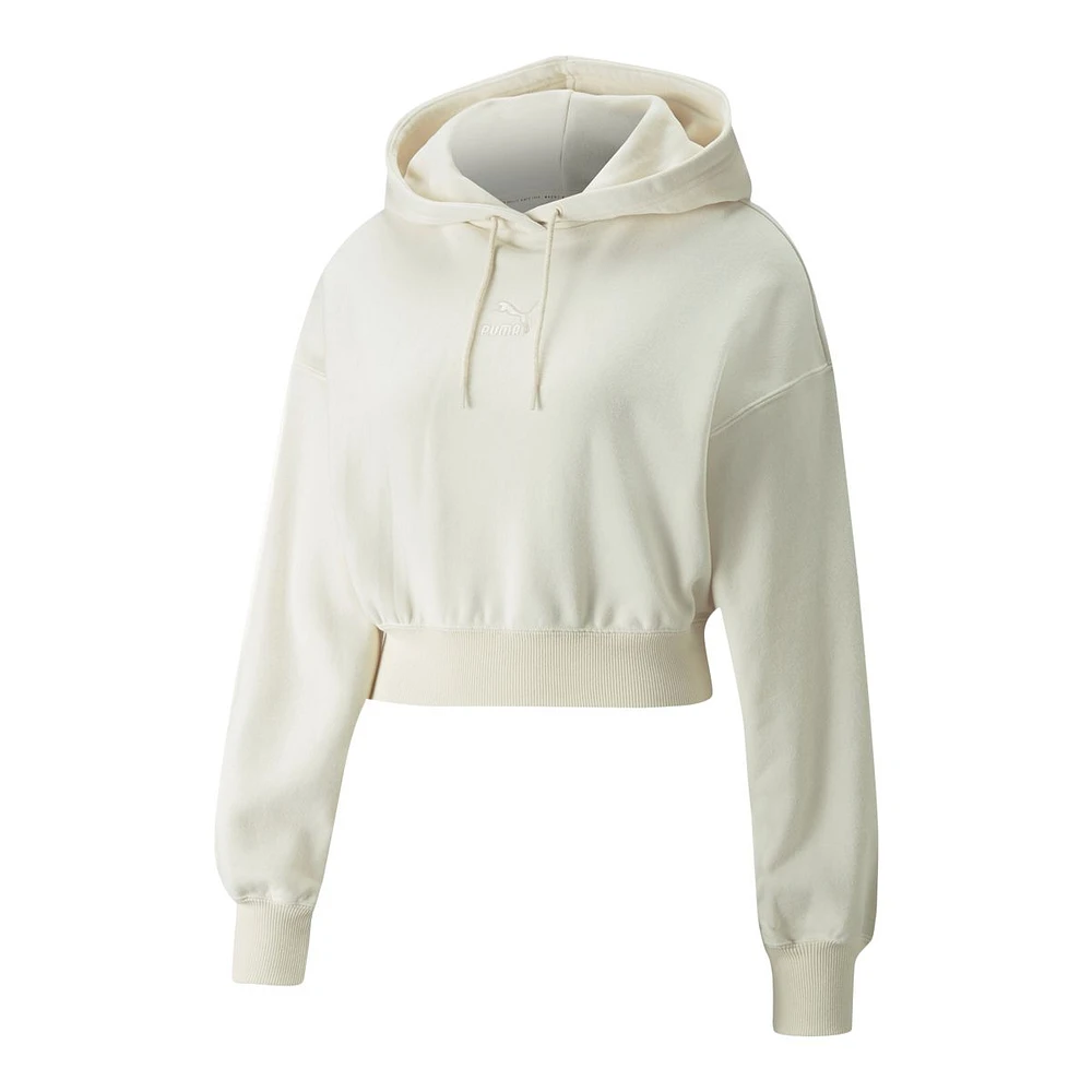 Puma Women's Classics Cropped Hoodie