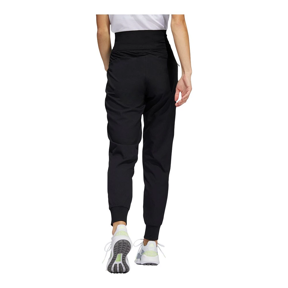 adidas Women's Primeblue Jogger Pants, Golf, Training, Mid Rise