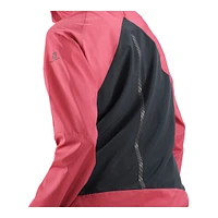 Salomon Women's Bonatti Cross Wind Full Zip Running Hoodie, Lightweight