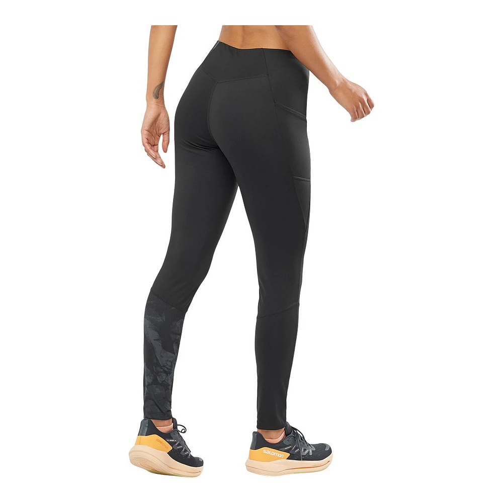 Salomon Women's Cross Run Inch Tights