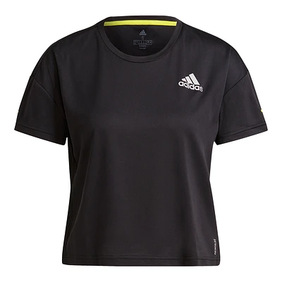 adidas Women's Run Prime Blue T Shirt