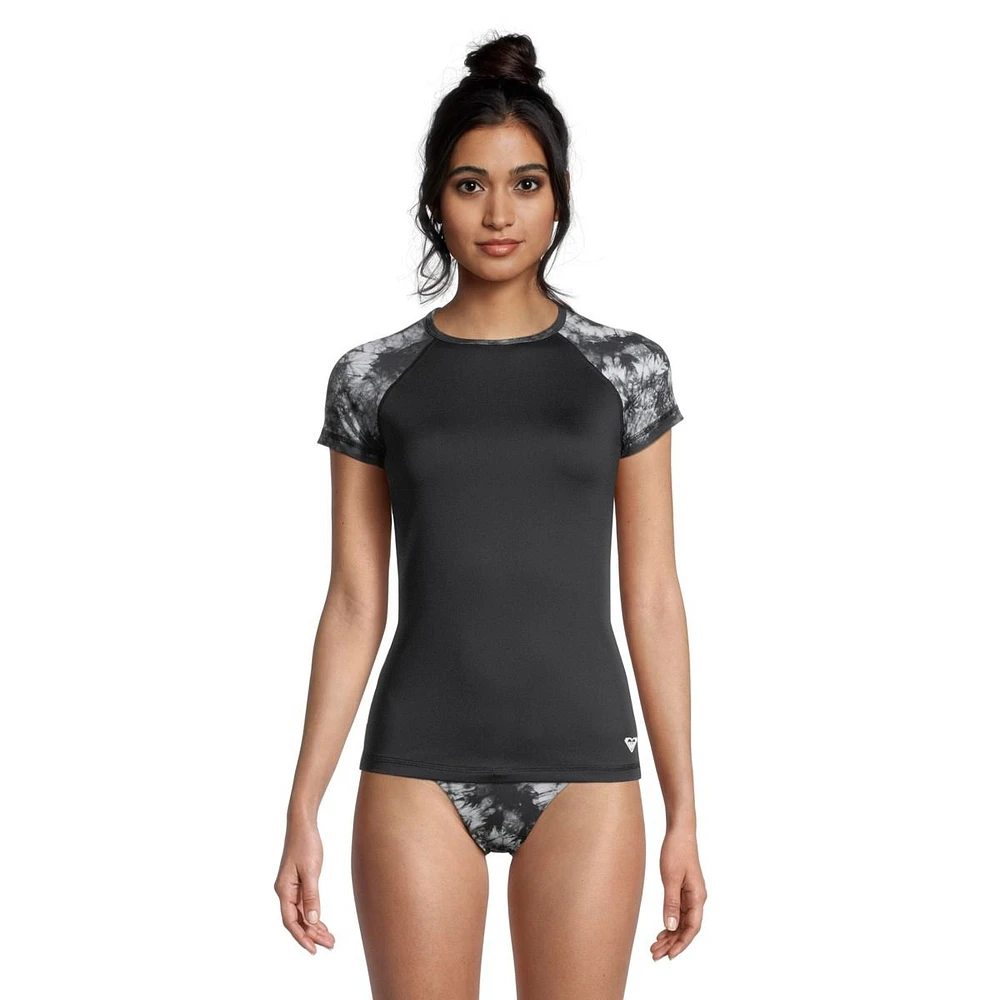 ROXY Women's Basic Rashguard T Shirt