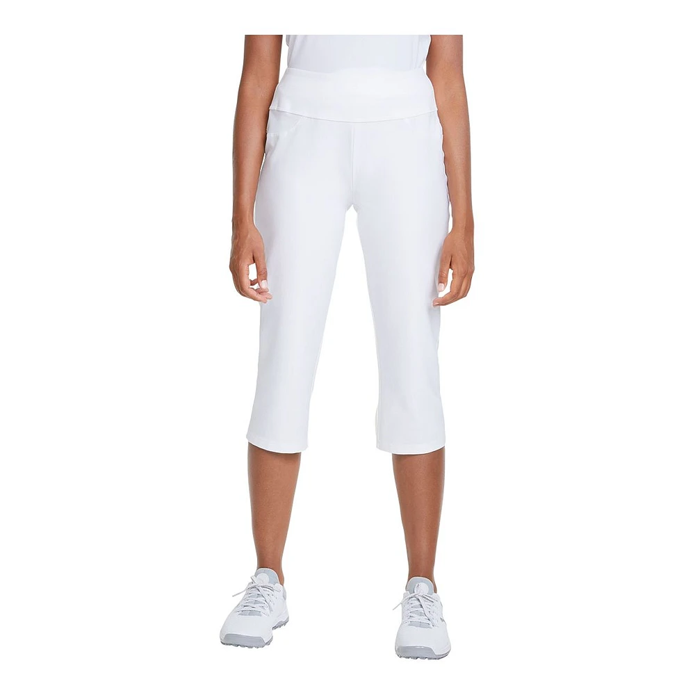 PUMA Women's PWRSHAPE Capri Pants, Golf, Casual, Mid Rise