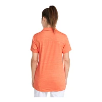 PUMA Golf Women's CLOUDSPUN Coast Short Sleeve Polo T Shirt