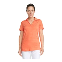 PUMA Golf Women's CLOUDSPUN Coast Short Sleeve Polo T Shirt