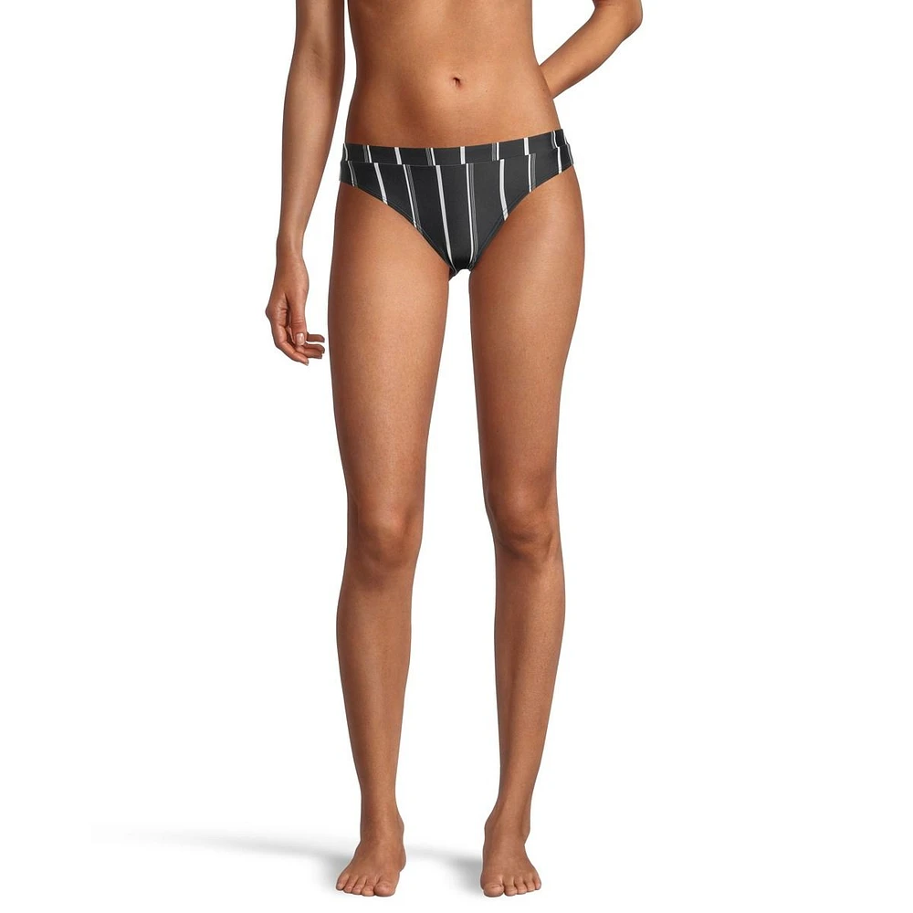 O'Neill Women's Classic Stripe Pismo Swimsuit Bikini Bottom, Beach