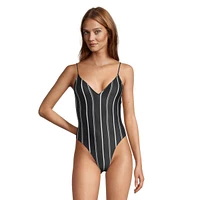 O'Neill Women's Stripe Pismo One Piece Swimsuit/Bathing Suit, Beach