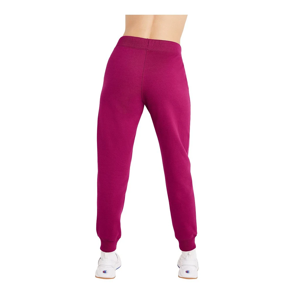 Champion Women's Powerblend Jogger Pants, Training, Casual, Mid Rise, Tapered