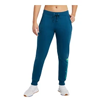 Champion Women's Powerblend Jogger Pants, Training, Casual, Mid Rise, Tapered