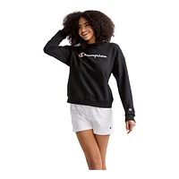 Champion Women's Powerblend Crewneck Fleece Sweatshirt, Relaxed Fit