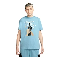 Nike Women's Basketball Boyfriend Graphic Cotton T Shirt, Relaxed Fit