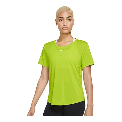 Nike Women's One Standard T Shirt, Dri-FIT