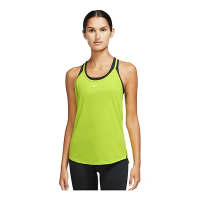 Nike Women's One Standard Elastika Tank Top, Fit, Sleeveless, Dri-FIT, Sports