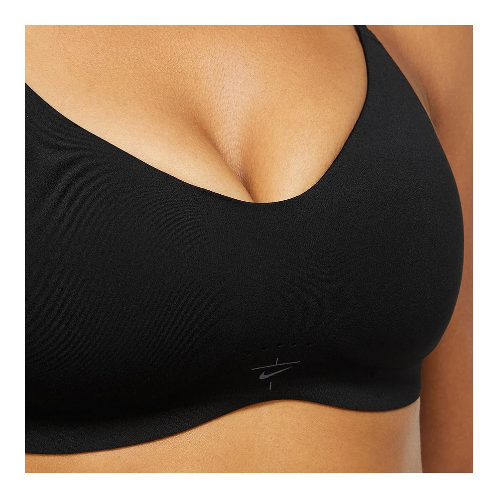 Nike Women's Alate Minimalist Everyday Sports Bra, Low Impact, Padded