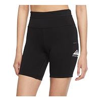 Nike Women's Dri-FIT Epic LuxeTrail Mid-Rise Shorts