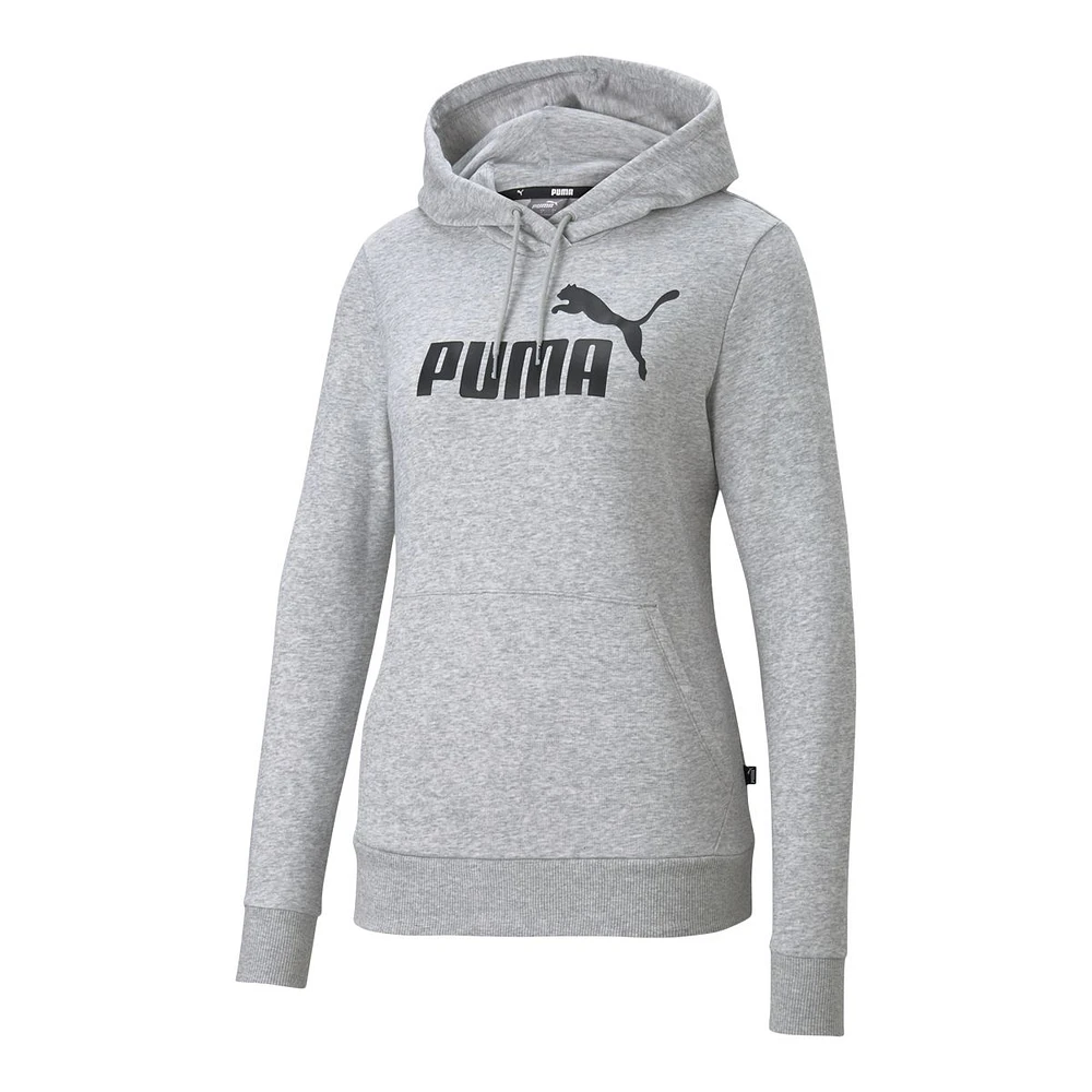 Puma Women's Sportswear Essential Pullover Hoodie, Kangaroo Pocket