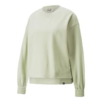 PUMA Women's Her Summer Crewneck Sweatshirt, Relaxed Fit