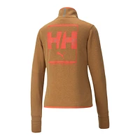 PUMA x Helly Hansen Women's Quarter Zip Fleece Pullover