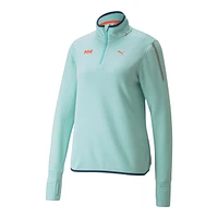 PUMA x Helly Hansen Women's Quarter Zip Fleece Pullover