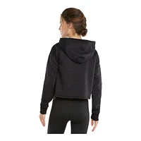 PUMA Women's Studio Cropped Hoodie, Relaxed Fit