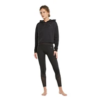 PUMA Women's Studio Cropped Hoodie, Relaxed Fit