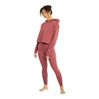 PUMA Women's Studio Cropped Hoodie, Relaxed Fit