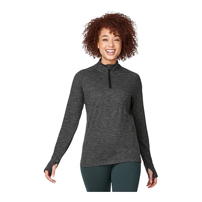 FWD Women's Core Long Sleeve Half Zip Training Shirt