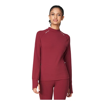 Push FWD Women's Long Sleeve Mock Neck Training Shirt