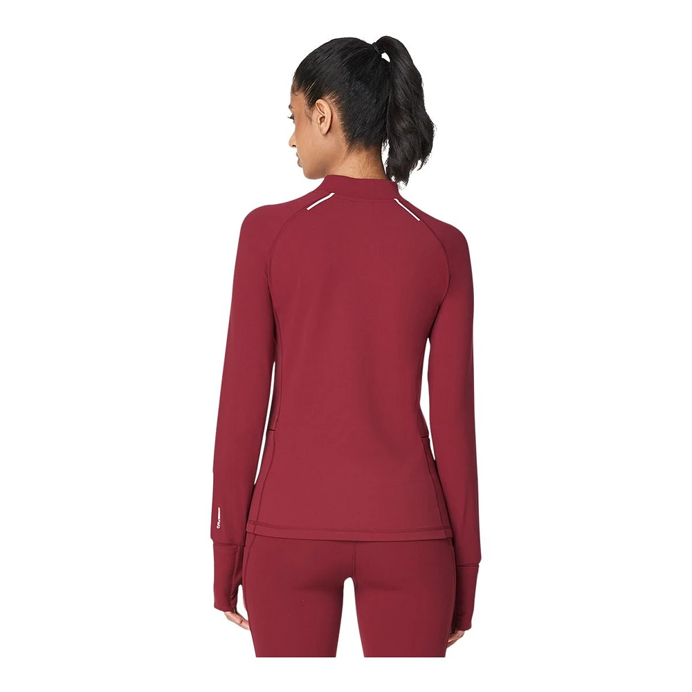 Push FWD Women's Long Sleeve Mock Neck Training Shirt