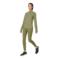 Push FWD Women's Long Sleeve Mock Neck Training Shirt