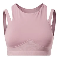 Reebok Women's Studio Sports Bra, Low Impact, Padded