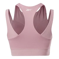 Reebok Women's Studio Sports Bra, Low Impact, Padded