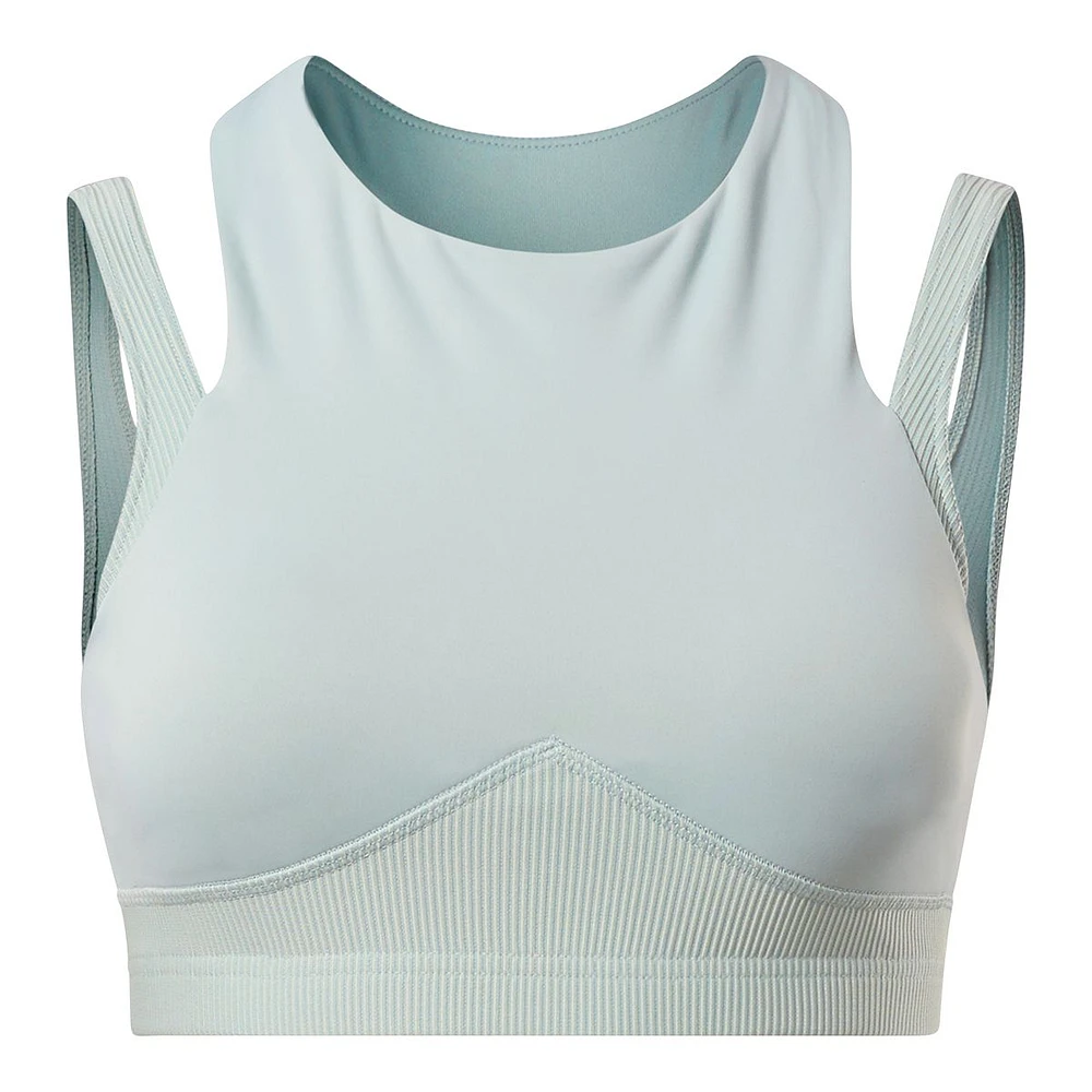 Reebok Women's Studio Sports Bra, Low Impact, Padded