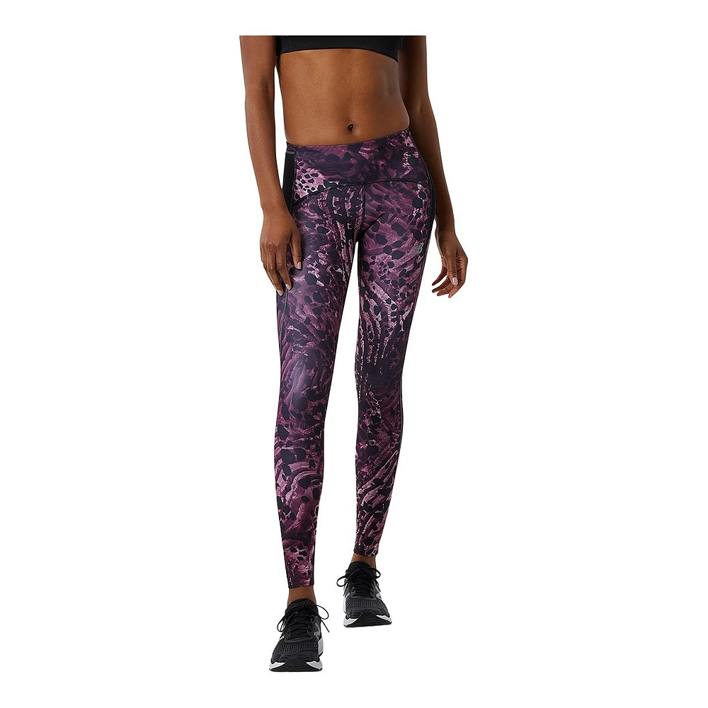 New Balance Women's Run Impact All Over Print Tights