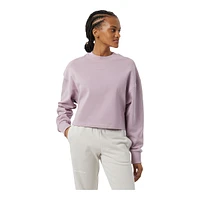 New Balance Women's Nature Athletics Crop Sweatshirt