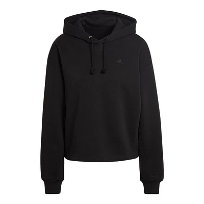 adidas Women's All Season Fleece Cropped Hoodie