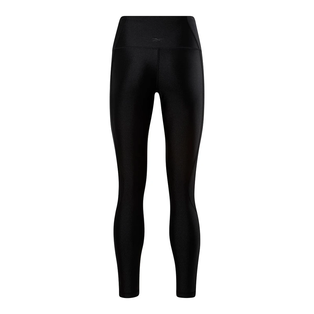 Reebok Women's Studio Shine High Rise Tights