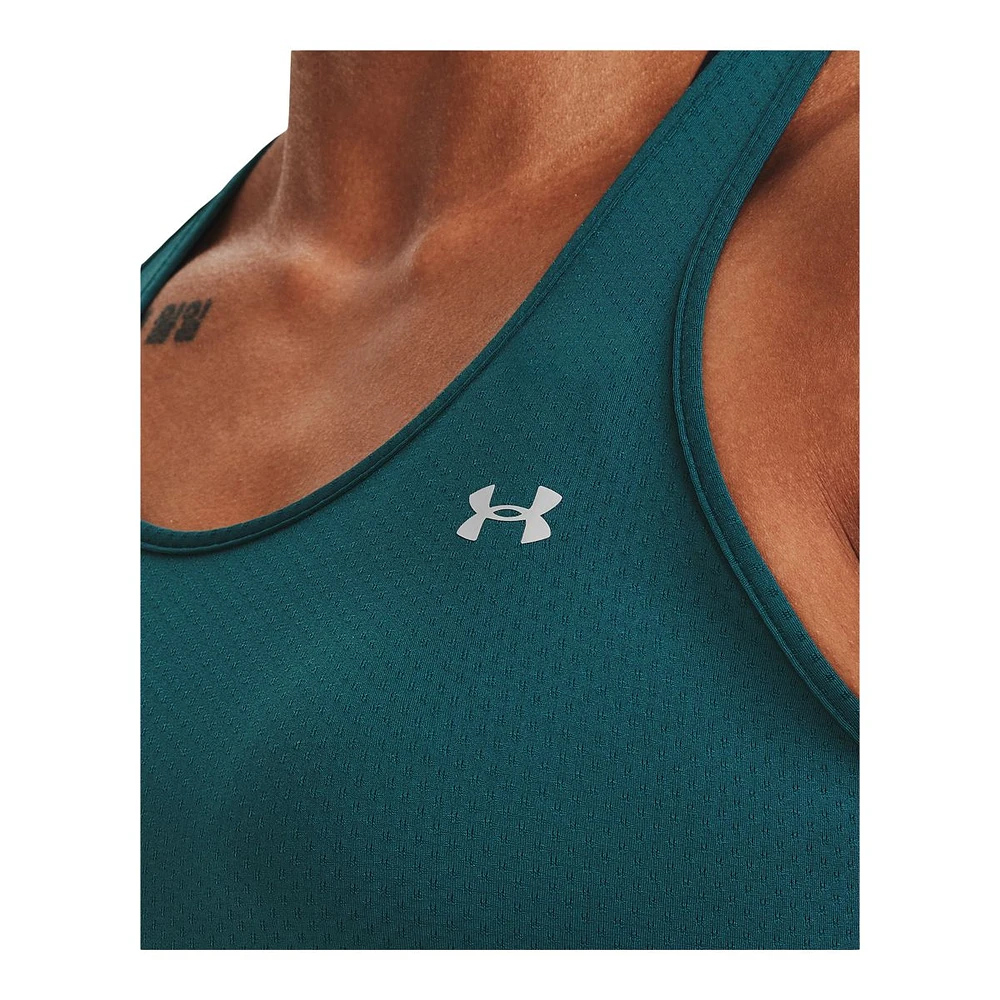 Under Armour Women's HeatGear© Racer Tank Top, Sleeveless, Sports