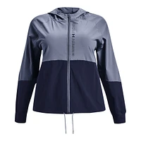 Under Armour Women's Plus Woven Full Zip Jacket