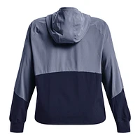 Under Armour Women's Plus Woven Full Zip Jacket