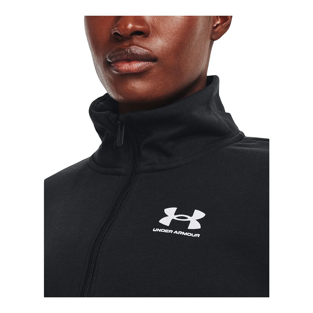 Under Armour Women's Rival Half Zip Fleece Pullover