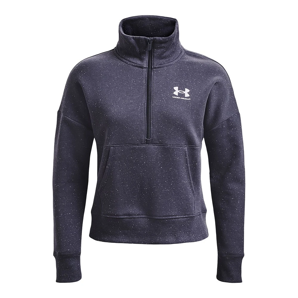 Under Armour Women's Rival Half Zip Fleece Pullover